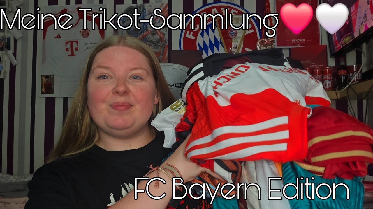 Meine Trikotsammlung 2025❤️🤍|FC Bayern Edition❤️🤍 #miasanmia