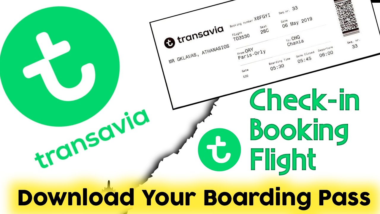 How To Download Boarding Pass in Transavia Airline |Transavia Airline |Boarding Pass | BP |Print Out
