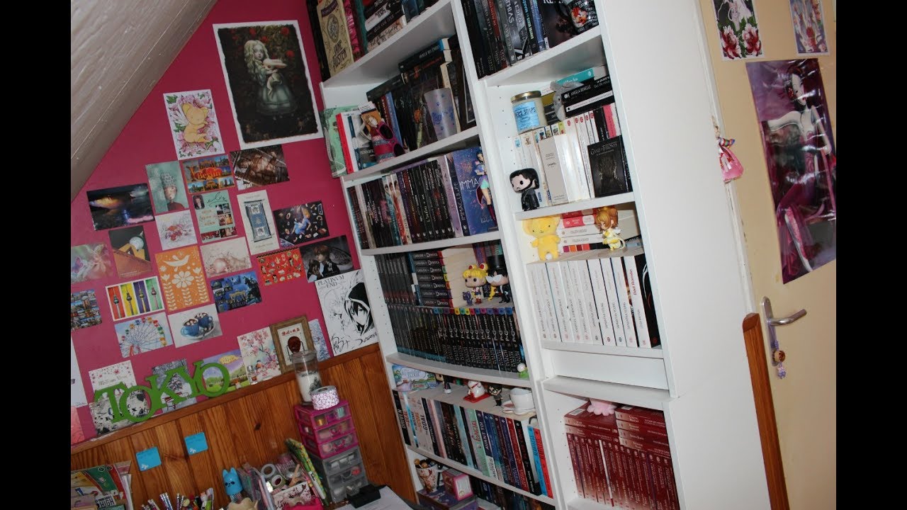 BOOKSHELF TOUR 2017 : MES BIBLIOTHÈQUES