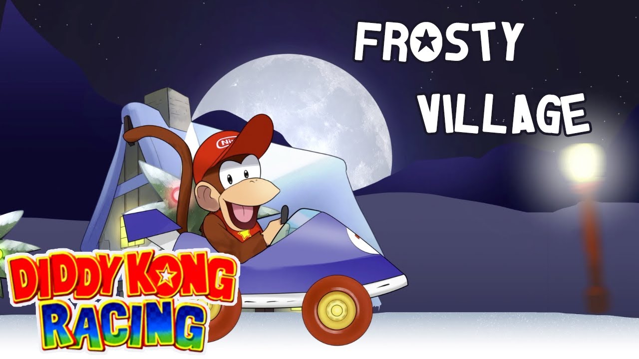 8-Bit Carol Collection 3: Frosty Village - Diddy Kong Racing Cover