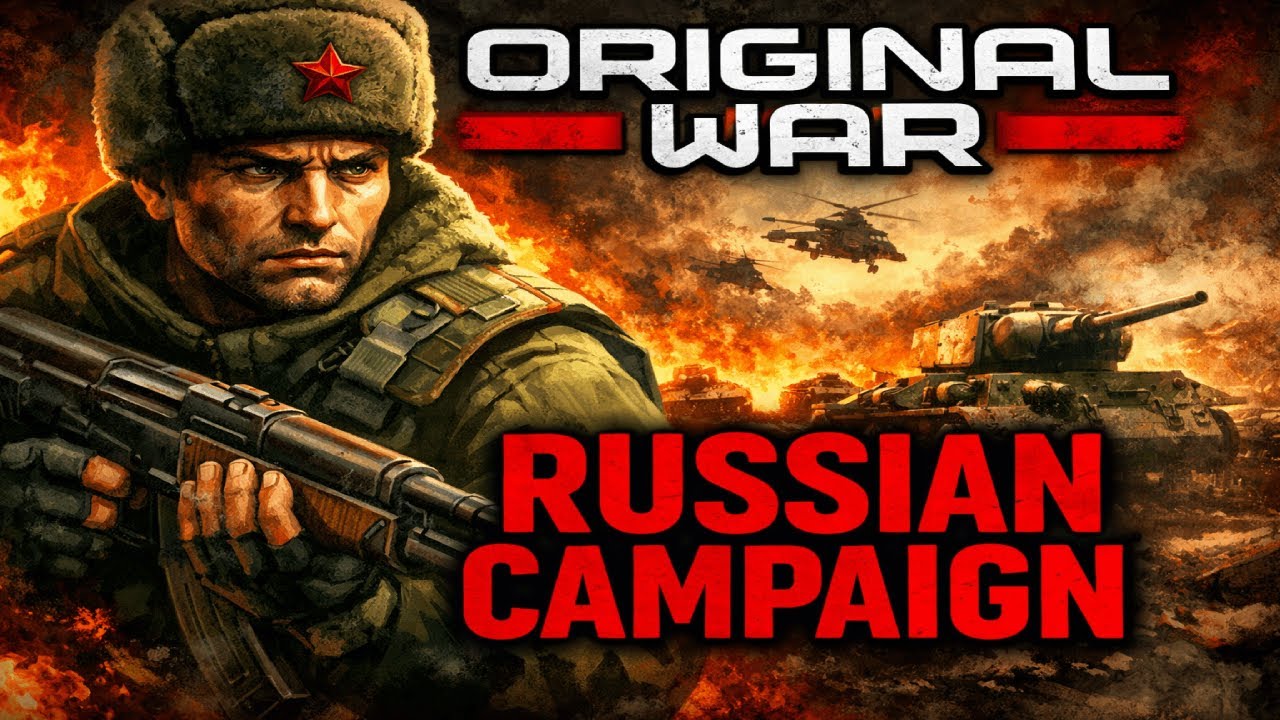 Original War Russian Campaign Full Walkthrough | No Commentary PC Gameplay