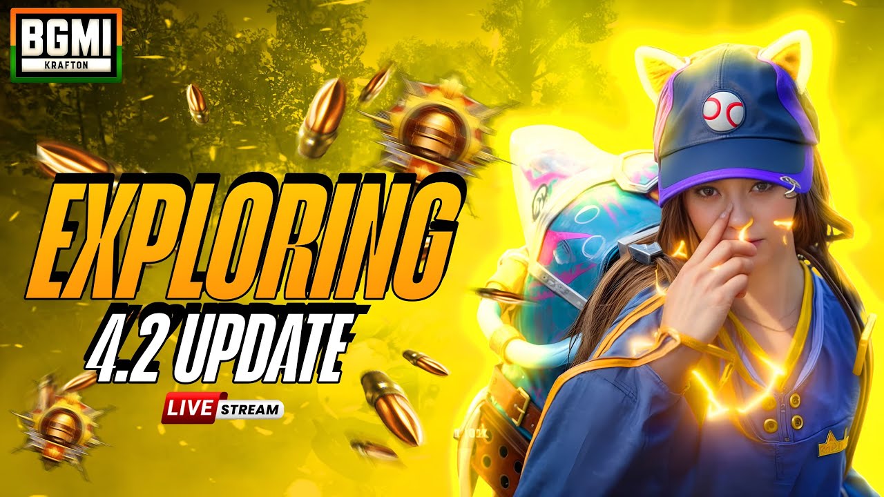 🔴 BGMI New Update 4.2 LIVE 🥵 Exploring New Features 