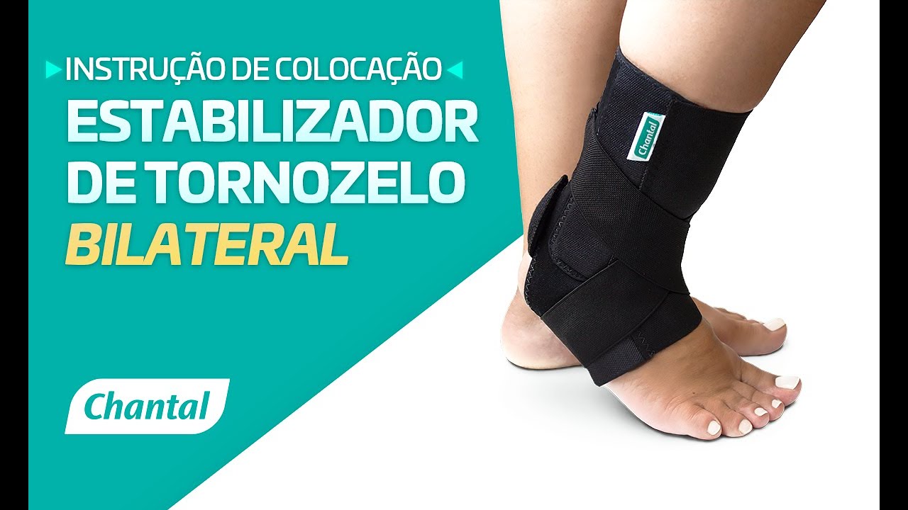 Saiba como fazer a colocação do Estabilizador de Tornozelo Bilateral