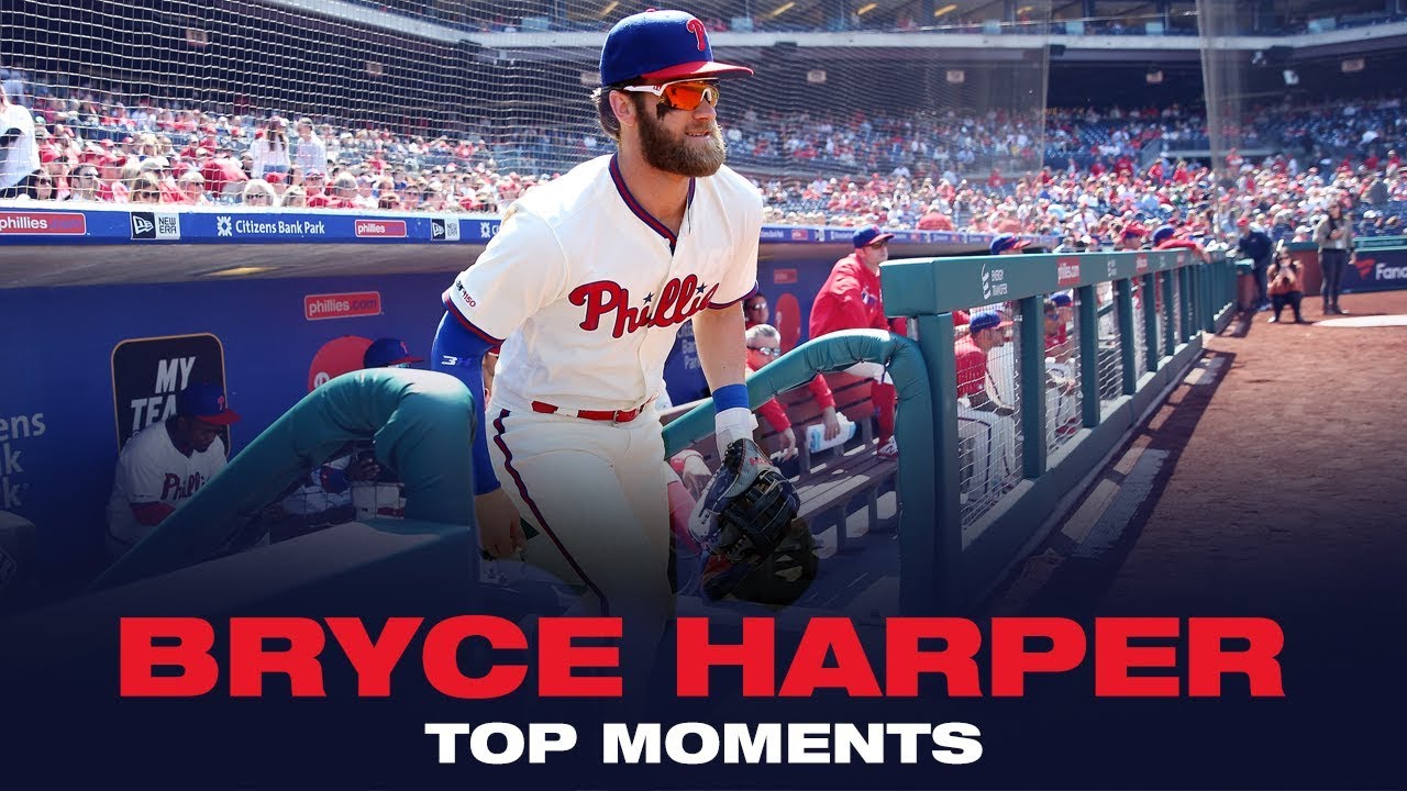 Bryce Harper's Best Moments as a Member of the Phillies