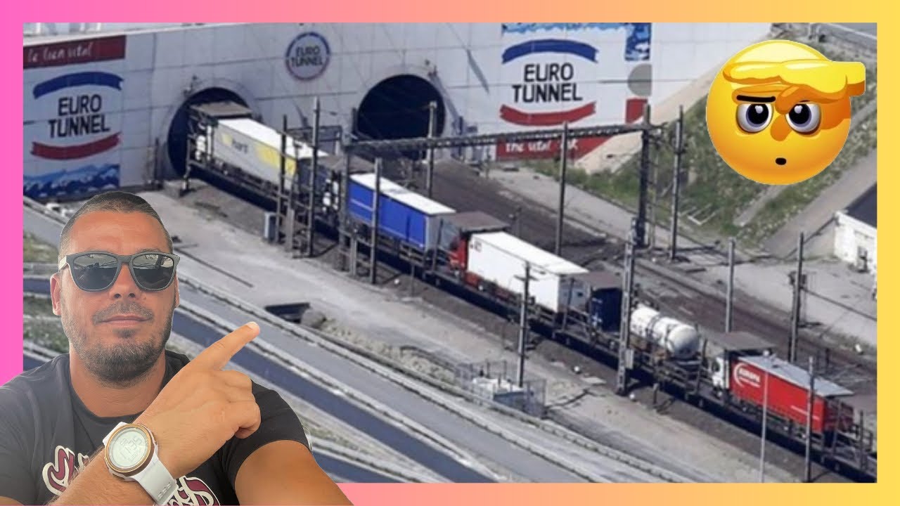 CUM A FOST PRIMA mea călătorie cu  CAMIONUL PE tren spre Anglia?