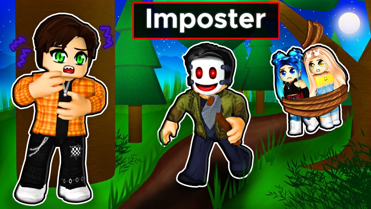 Застрял в ЛЕСУ с САМОЗВАНЦЕМ в Roblox!