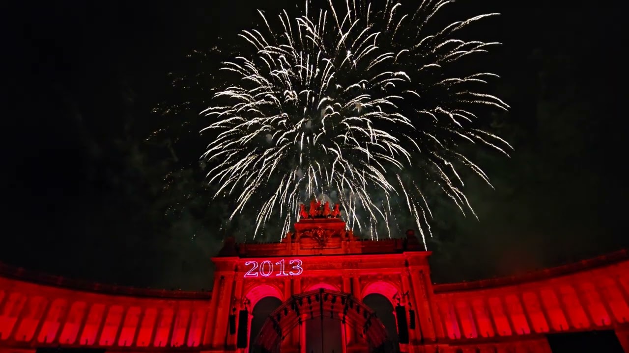 Feux d'artifice Fête nationale belge 2023 / Fireworks Belgium National Day 2023