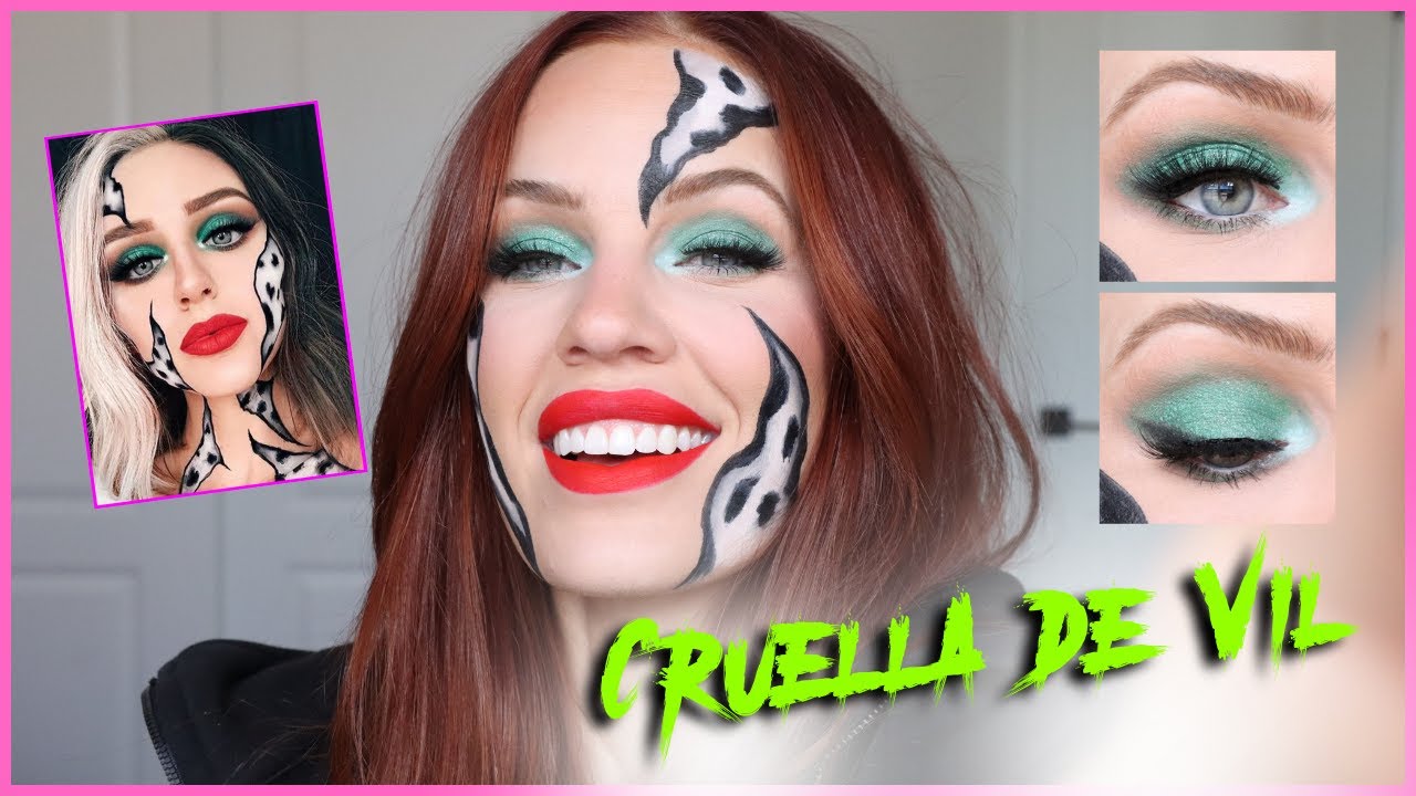 CRUELLA - HALLOWEEN MAKEUP | KEB