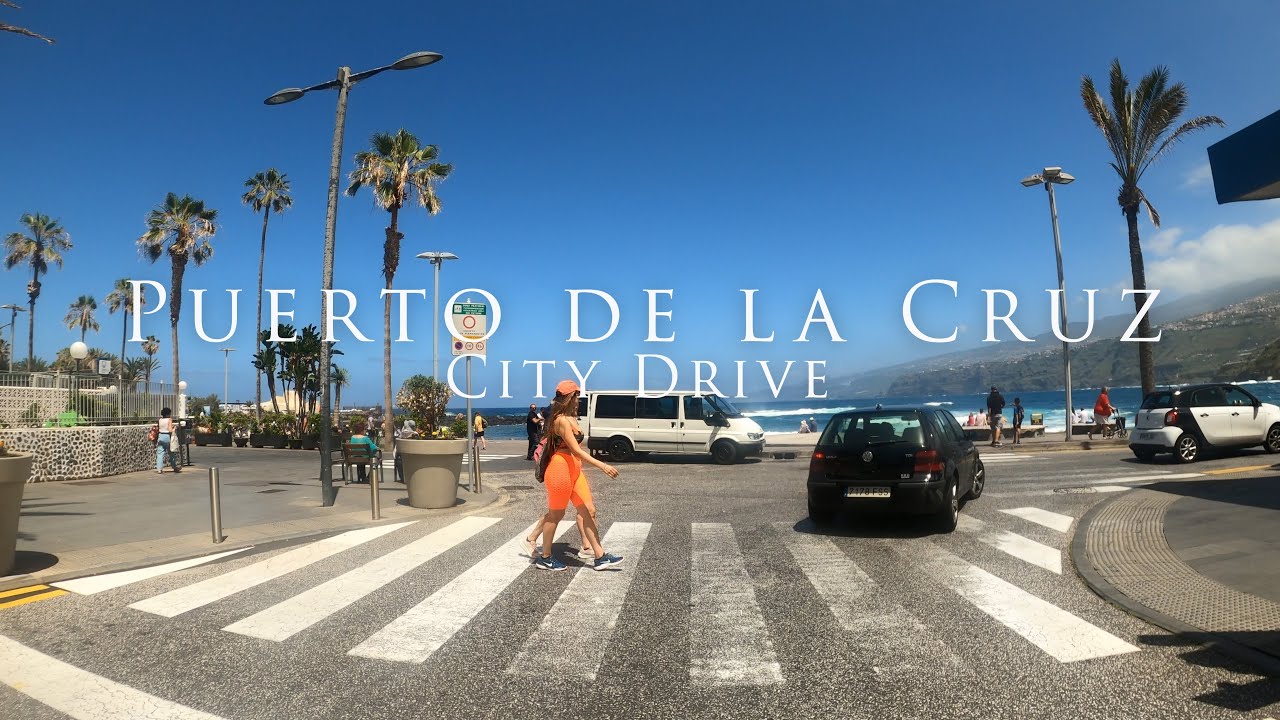 Tenerife Drive - Puerto de la Cruz City Drive