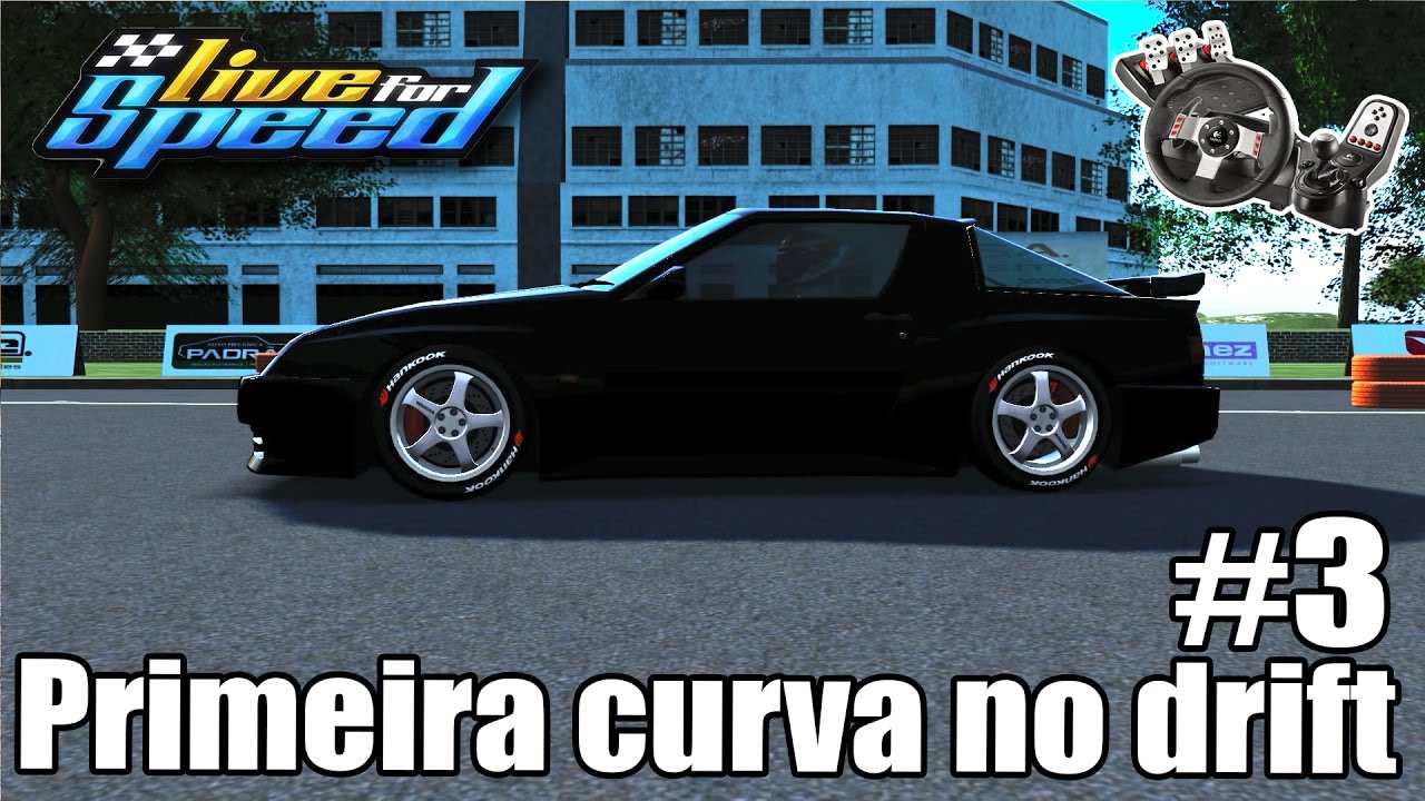 Live For Speed - 💥Tutorial de Drift - Primeira curva no drift #3