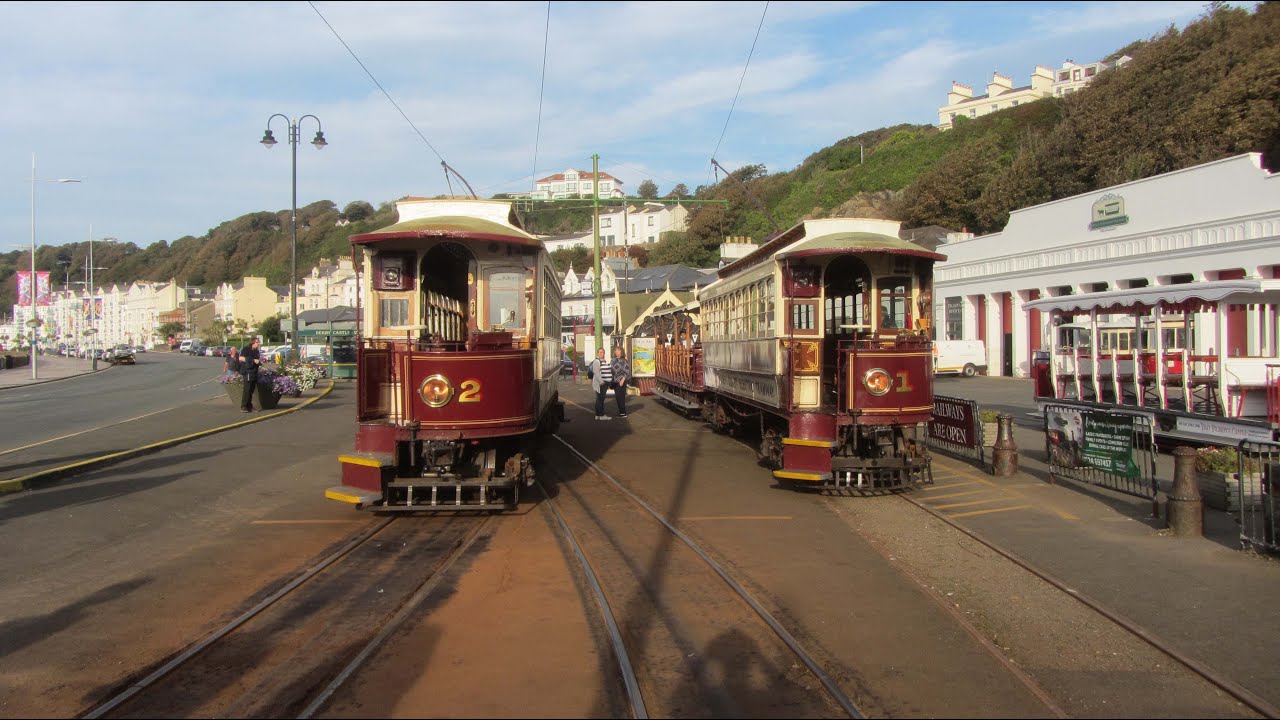 Manx Electric Railway, Isle of Man, 130th Anniversary, September 2023.
