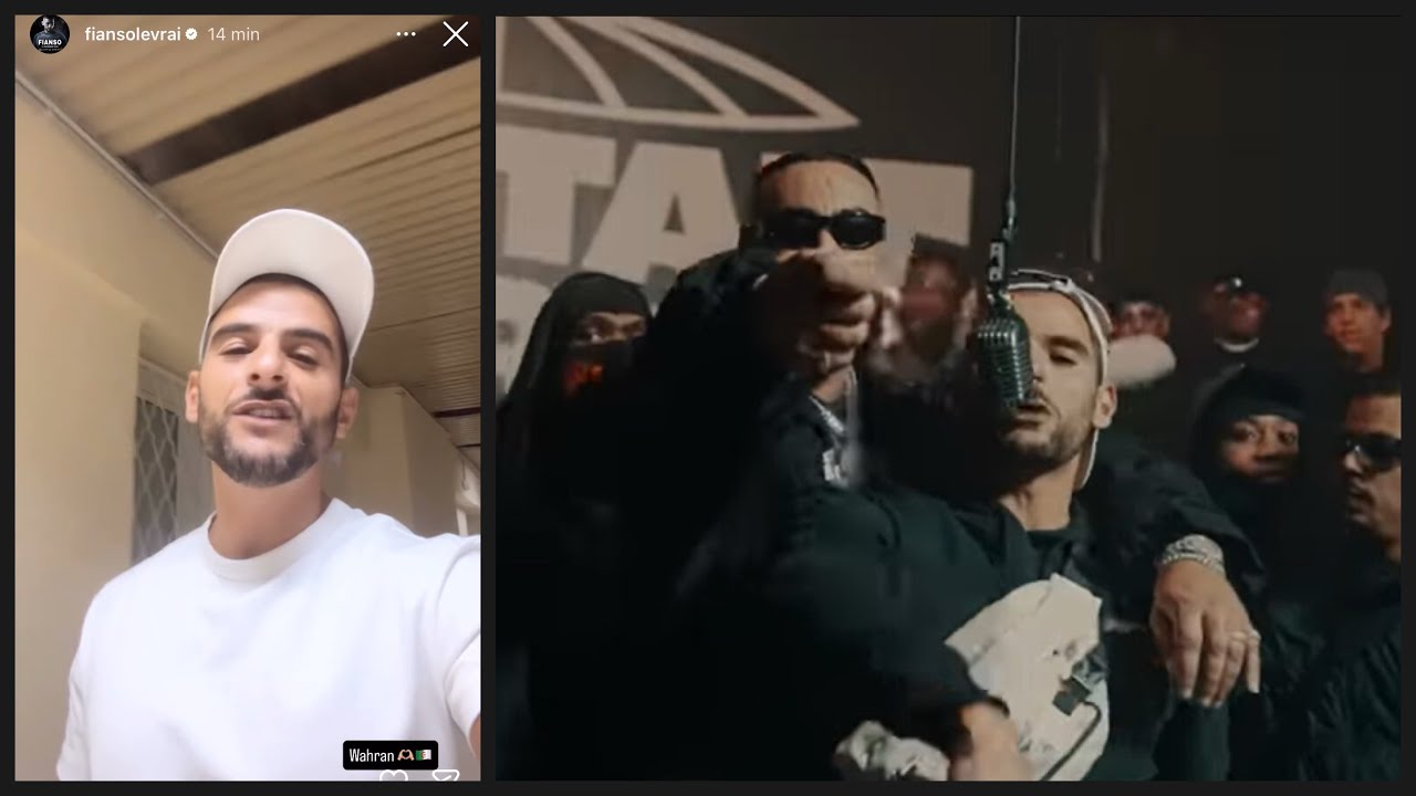 FIANSO r&eacute;agit &agrave; la pol&eacute;mique concernant son nouveau morceau avec LA FOUINE