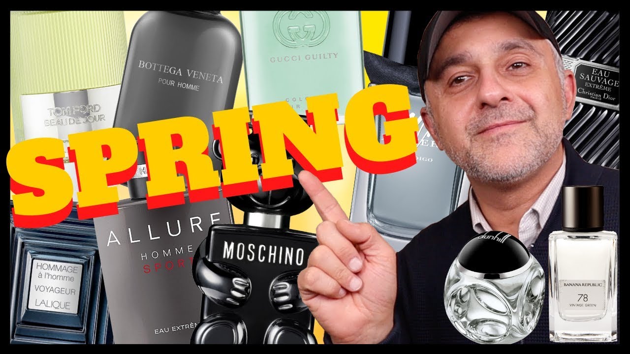 TOP 20 MEN'S DESIGNER FRAGRANCES FOR SPRING | SPRING DESIGNER COLOGNES FOR MEN 2020