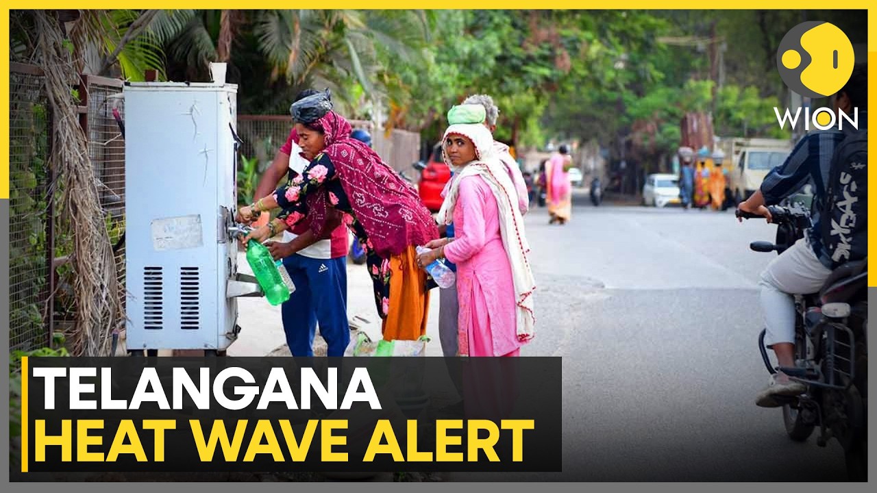 Telangana Sizzles Under Extreme Heat As IMD Issues Red Alert | WION