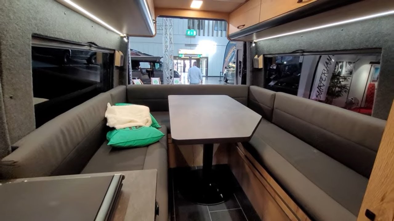 NordVan | 6 Meter Crafter mit Hecksitzgruppe, Bad u.v.m. | Caravan Salon 2022 | #nordvan