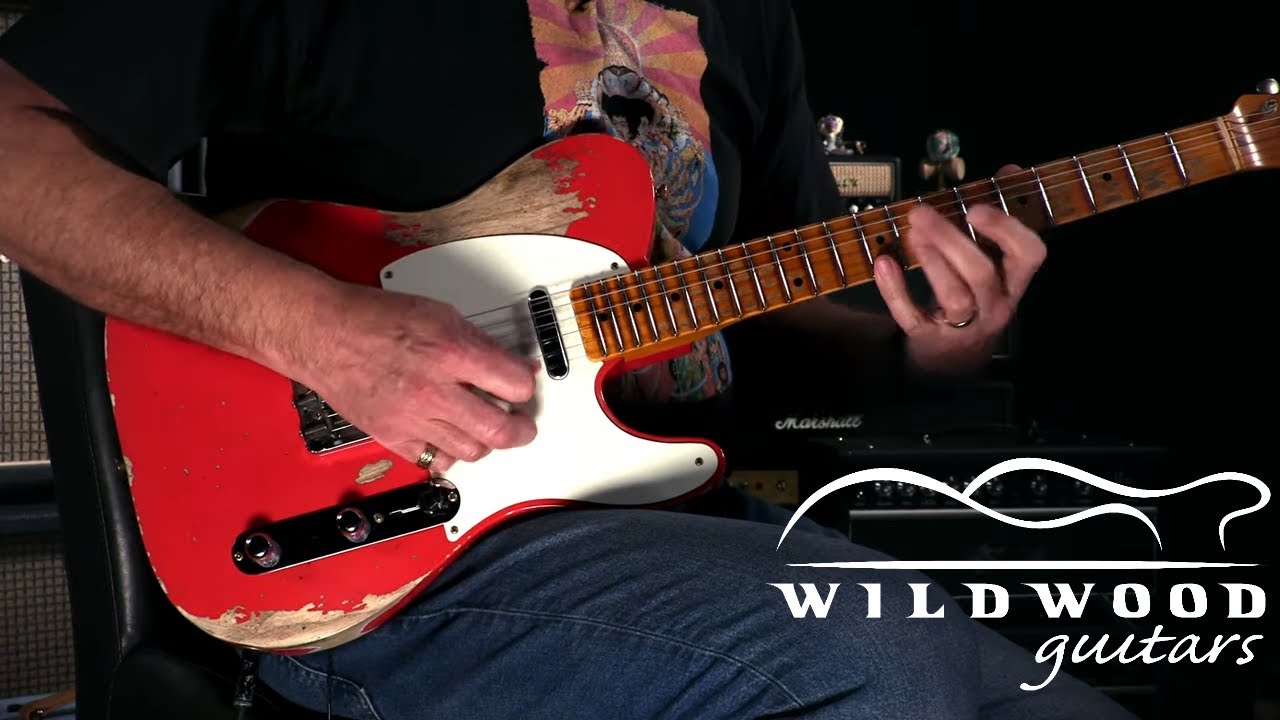 Fender Custom Shop Wildwood 10 Telecaster 1955 года — тяжёлая реликвия • Серийный номер: R126347