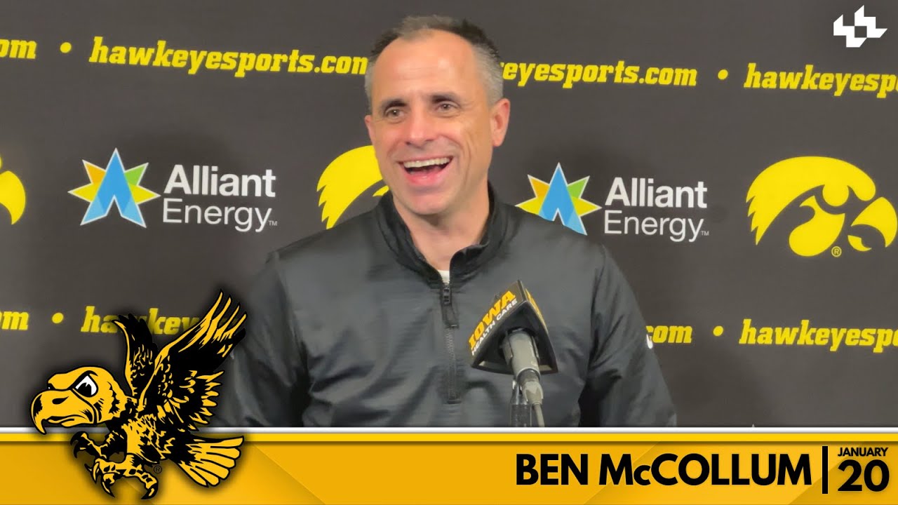 Ben McCollum - Rutgers | Iowa Men's Basketball | Jan. 20