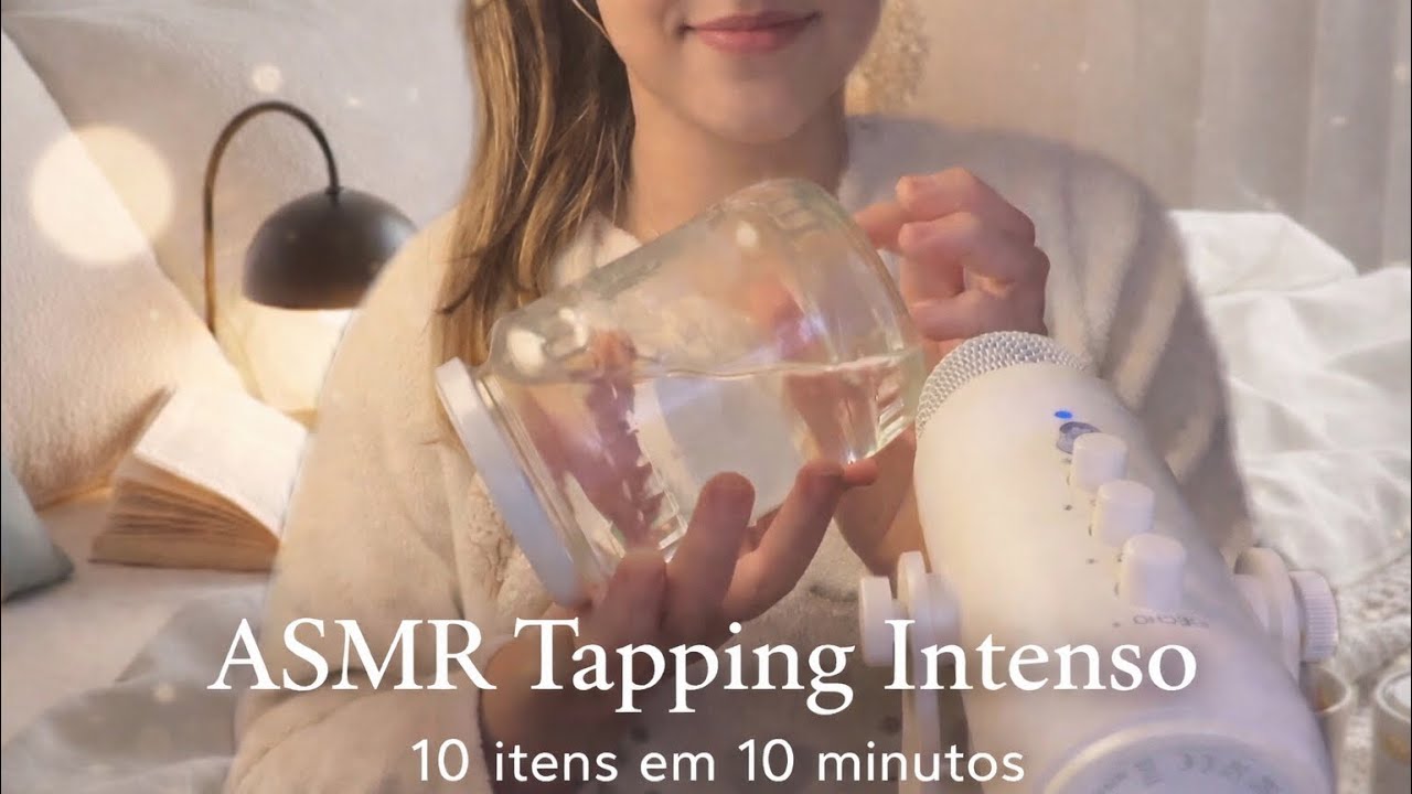 ASMR Tapping Intenso | 10 Itens em 10 Minutos para Relaxar Profundamente