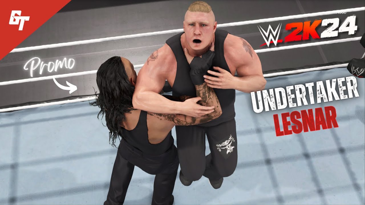 WWE 2K24 Promo | Brock Lesnar vs The Undertaker | 60FPS