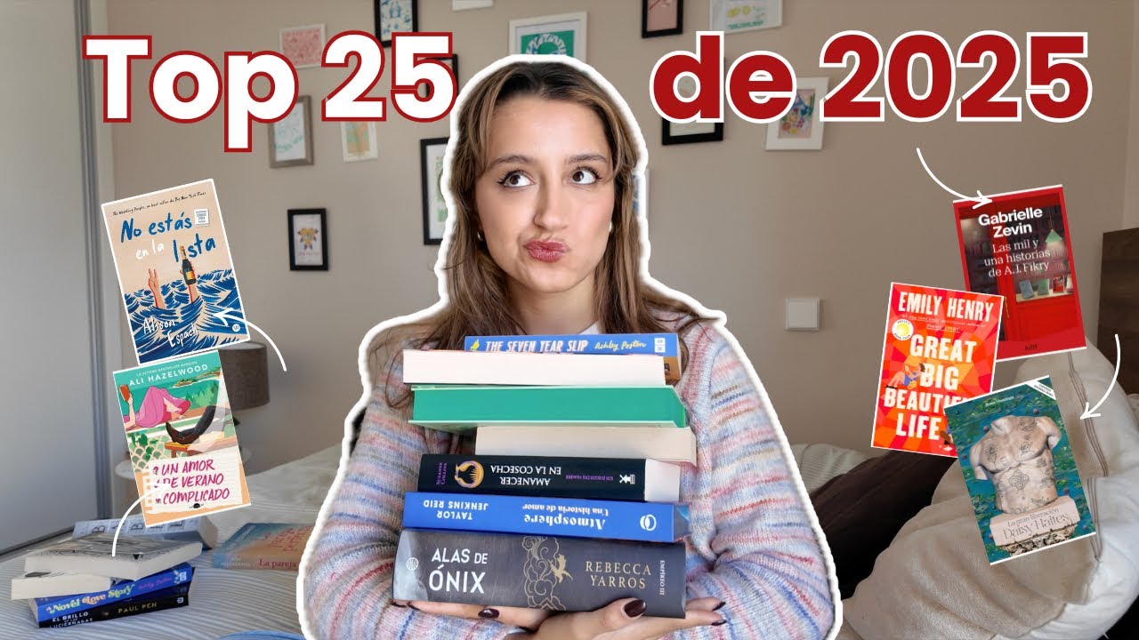 Los 25 MEJORES libros de 2025 🎄📖🎅🏼(Top lecturas 2025) BOOKMAS 7