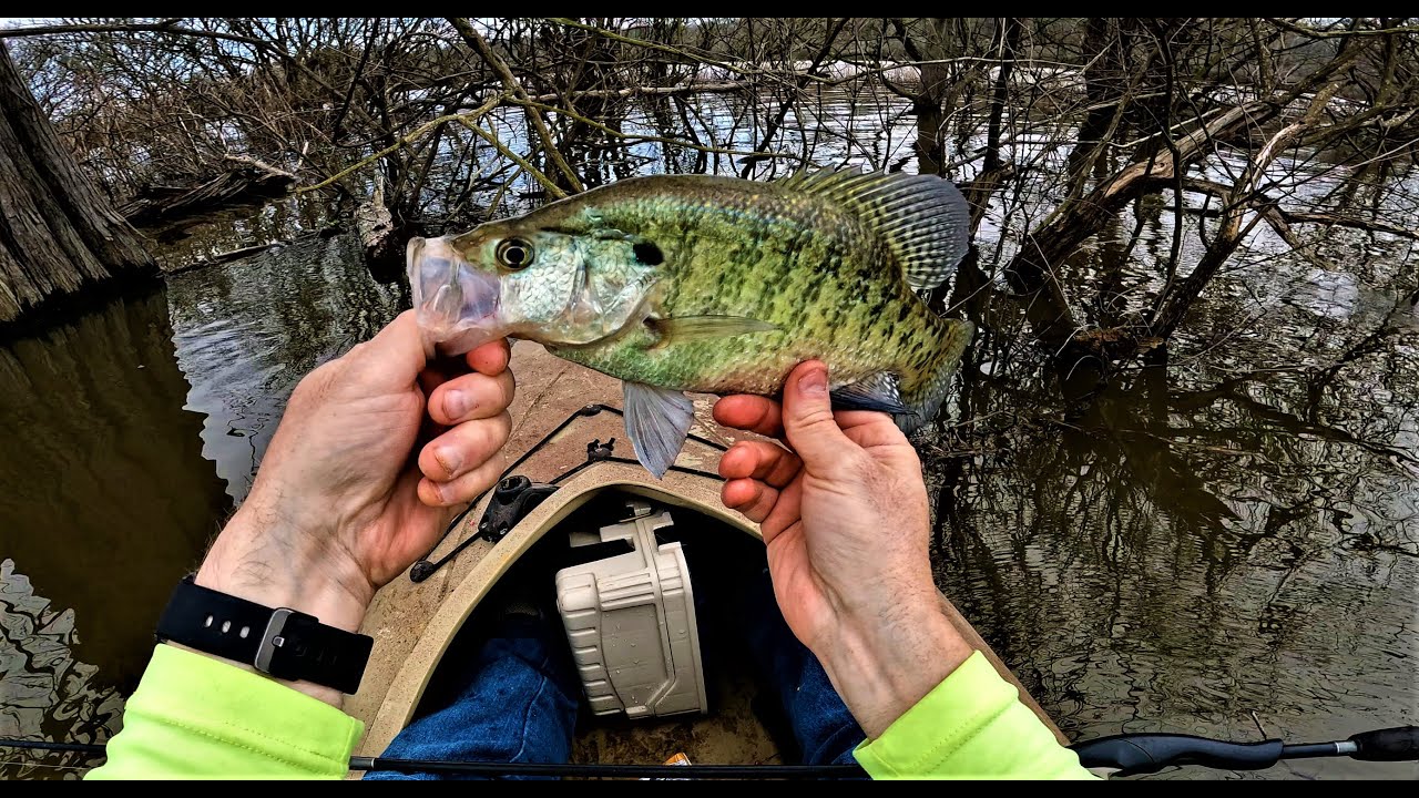 Crappie Fishing from a Kayak