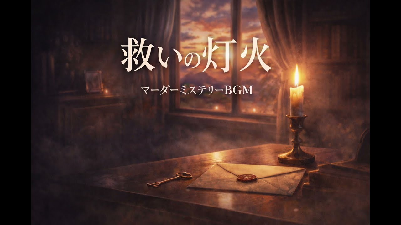 マーダーミステリー用クラシックピアノBGM【救いの灯火】ベートーヴェン：悲愴第2楽章より