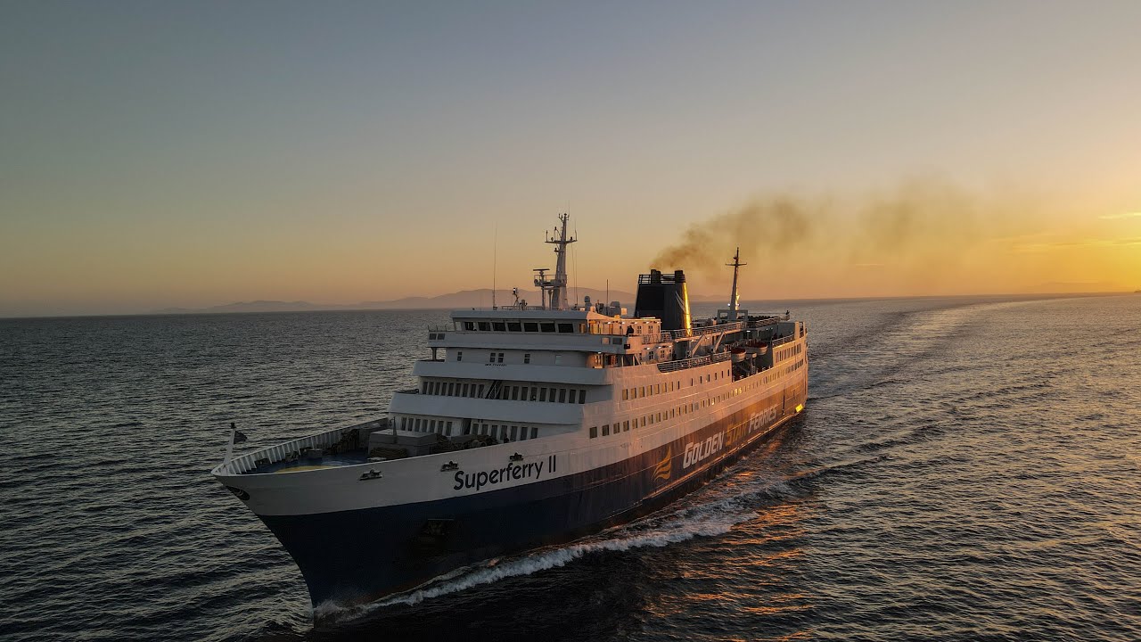 Superferry ii  Ταξίδι στα νησιά των Κυκλάδων με τον cpt Ηλία Βερβενιώτη.
