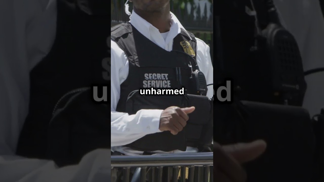 Secret Service Saves Trump from Gunman!