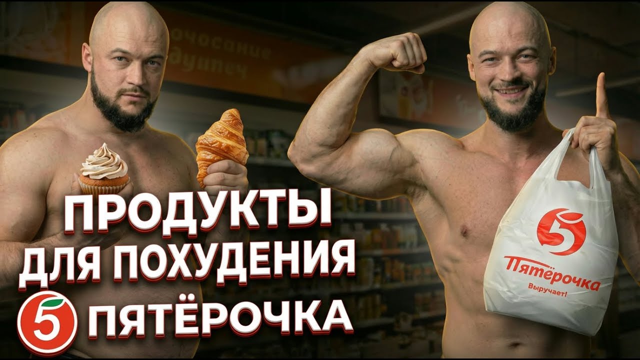 ЕШЬ и ХУДЕЙ! Продукты для похудения из Пятёрочки на 7 дней