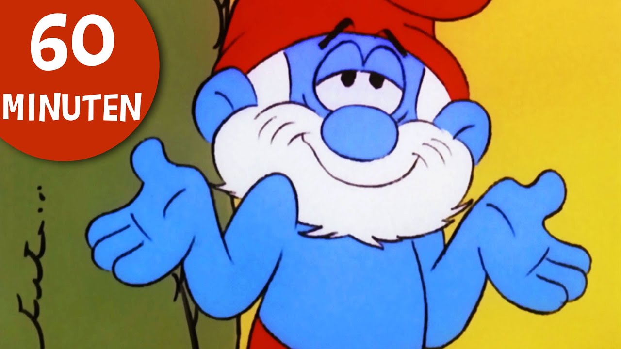 De grappigste momenten van Papa Smurf! 😂😂🤣 • 60 minuten Smurfen •  De Smurfen