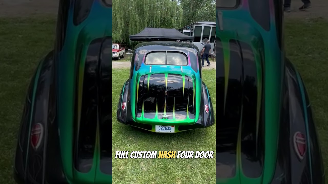 Awesome 1930's Nash 4 Door Custom Speedcult Show & Hangout Day In Michigan