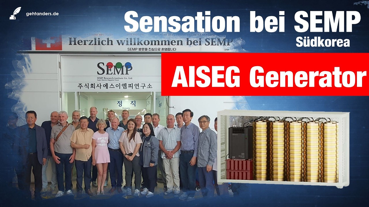 Die Freie Energie Sensation aus Südkorea - 1769% Effizienz!