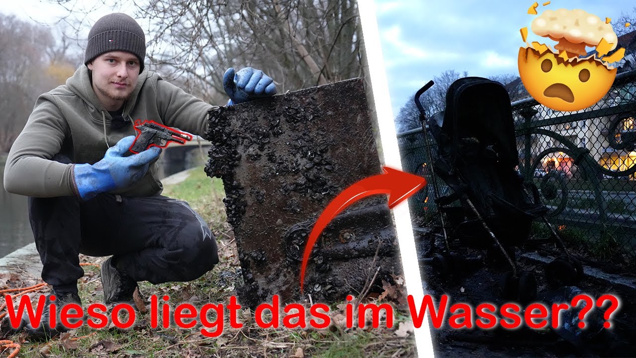 DAS finden wir, als wir nach dem SCHATZ des GRÜNEN GEWÖLBE gesucht haben! 😧 / Magnetfischen