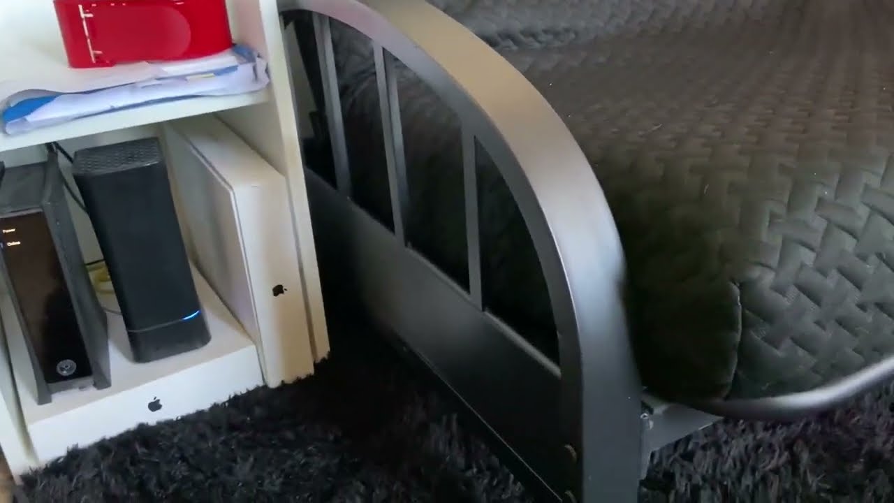 DHP Aiden Metal Futon Frame Review, Black Metal Futon Frame   Super Sturdy!