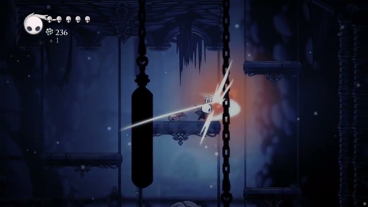 jogando hollow knight