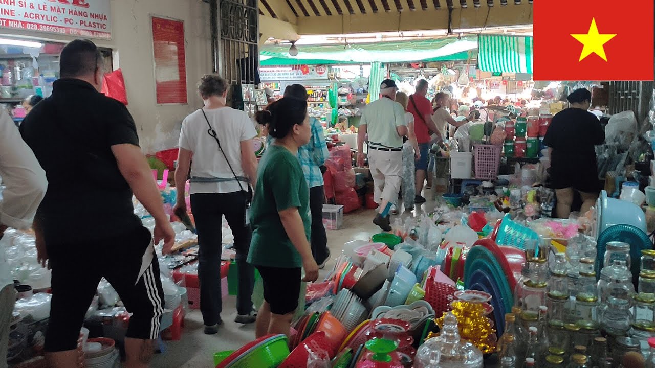 Exploring Vietnam: Inside Binh Tay Market in Cho Lon, Ho Chi Minh | Traditional Vietnamese Market