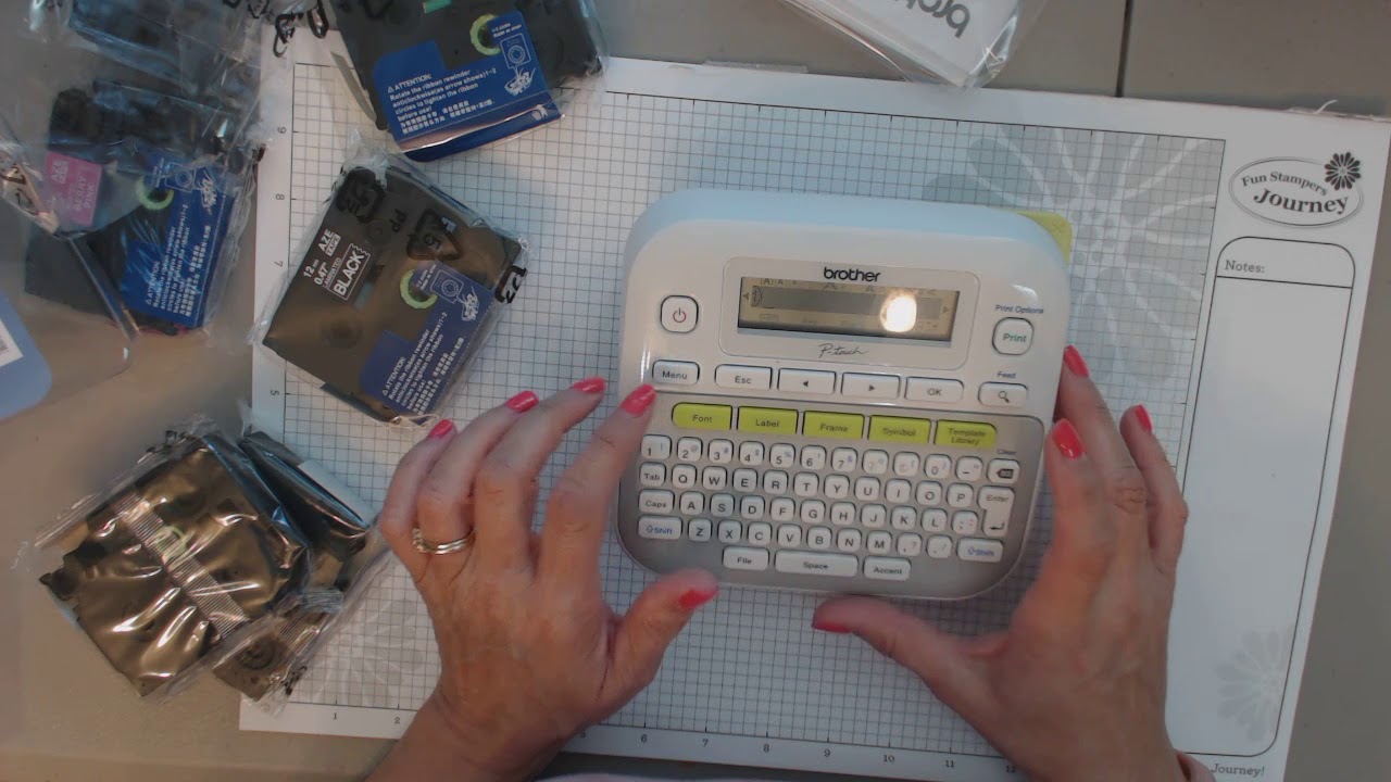 Brother P-touch Label Maker - Unboxing and First Impressions