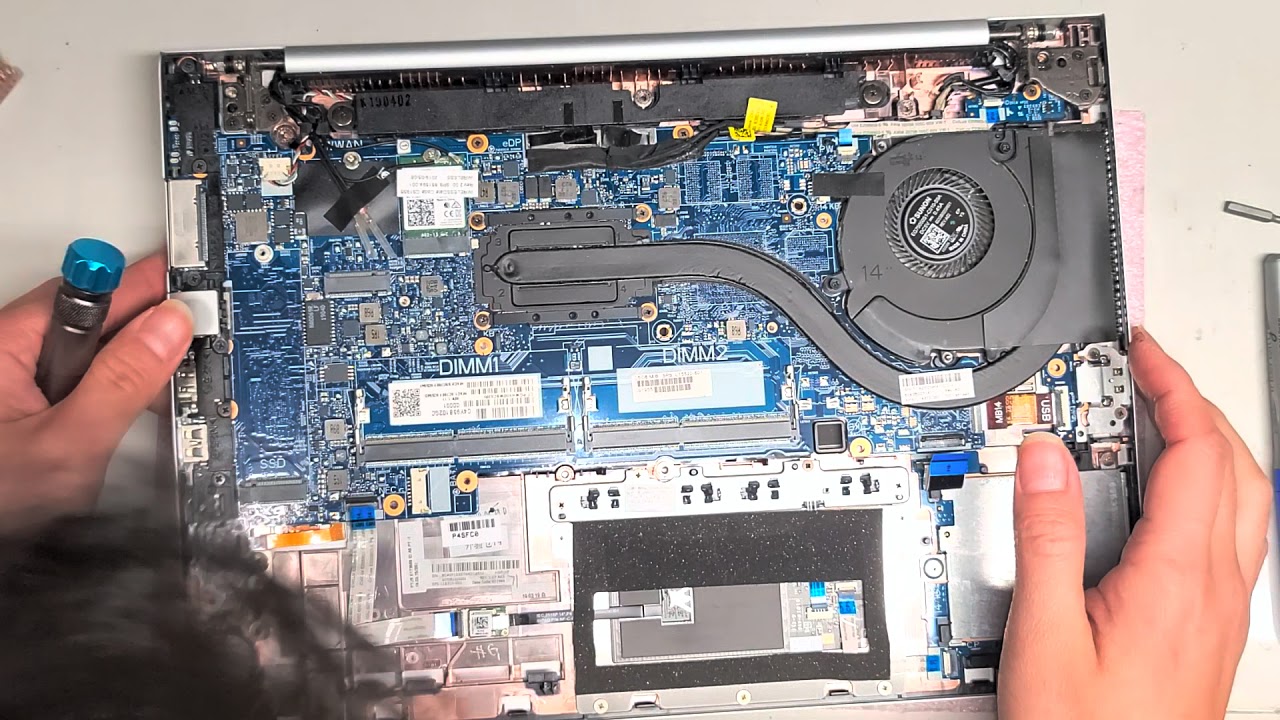 HP EliteBook 840 G5 Complete Disassembly RAM SSD Hard Drive Upgrade Motherboard Logicboard Repair