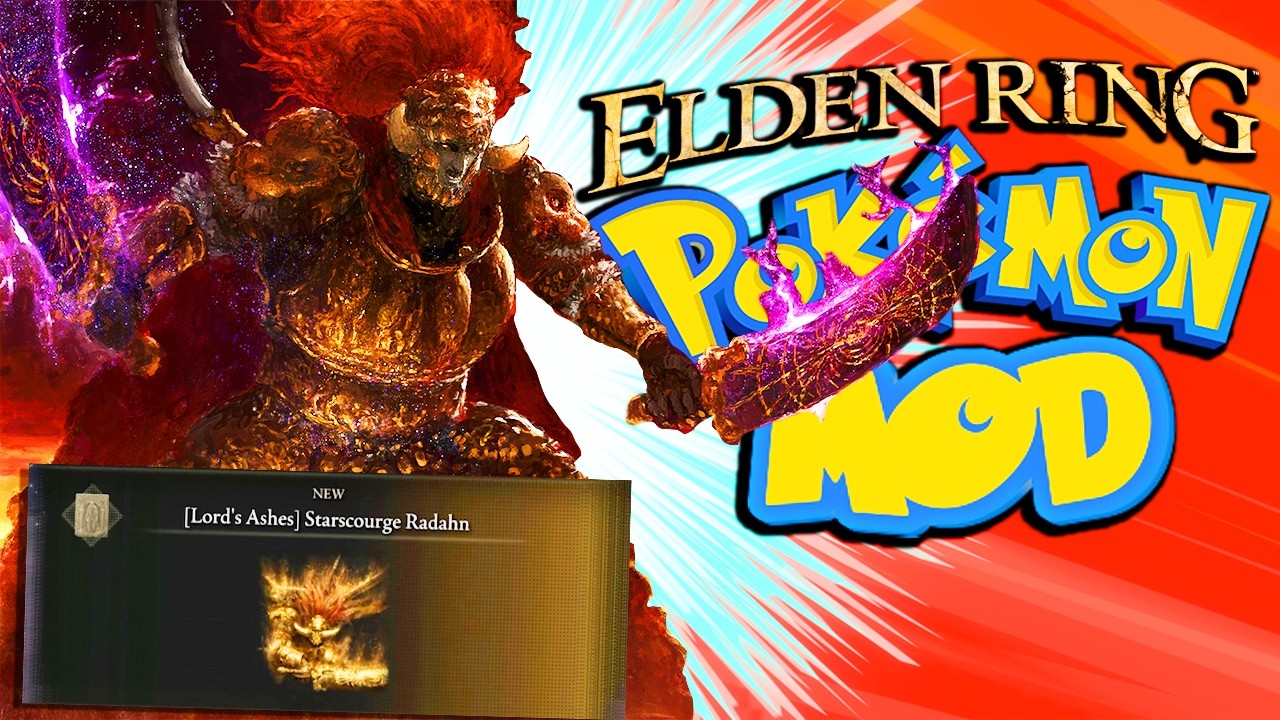 I Captured A RADAHN!!!! - Elden Ring Pok&eacute;mon Mod Funny Moments 7