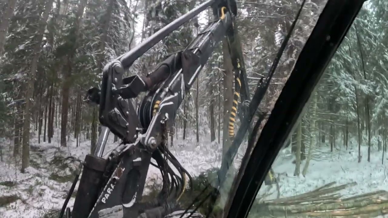 Timberjack 1270B savotalla