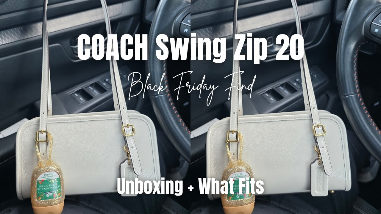 Распаковка и подбор размера куртки COACH Swing Zip 20 | Находка в Черную пятницу