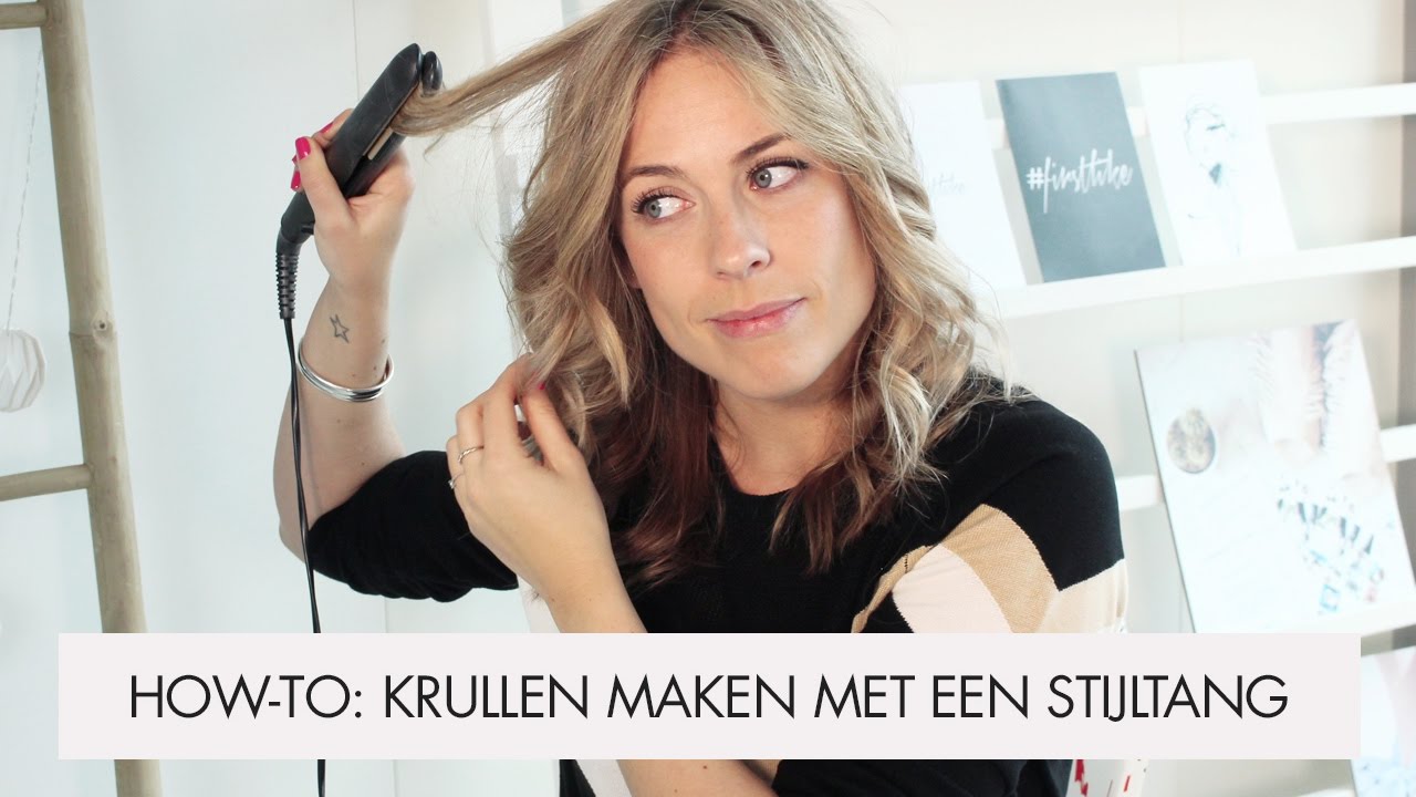 Tutorial : Zo maak je krullen met je stijltang !
