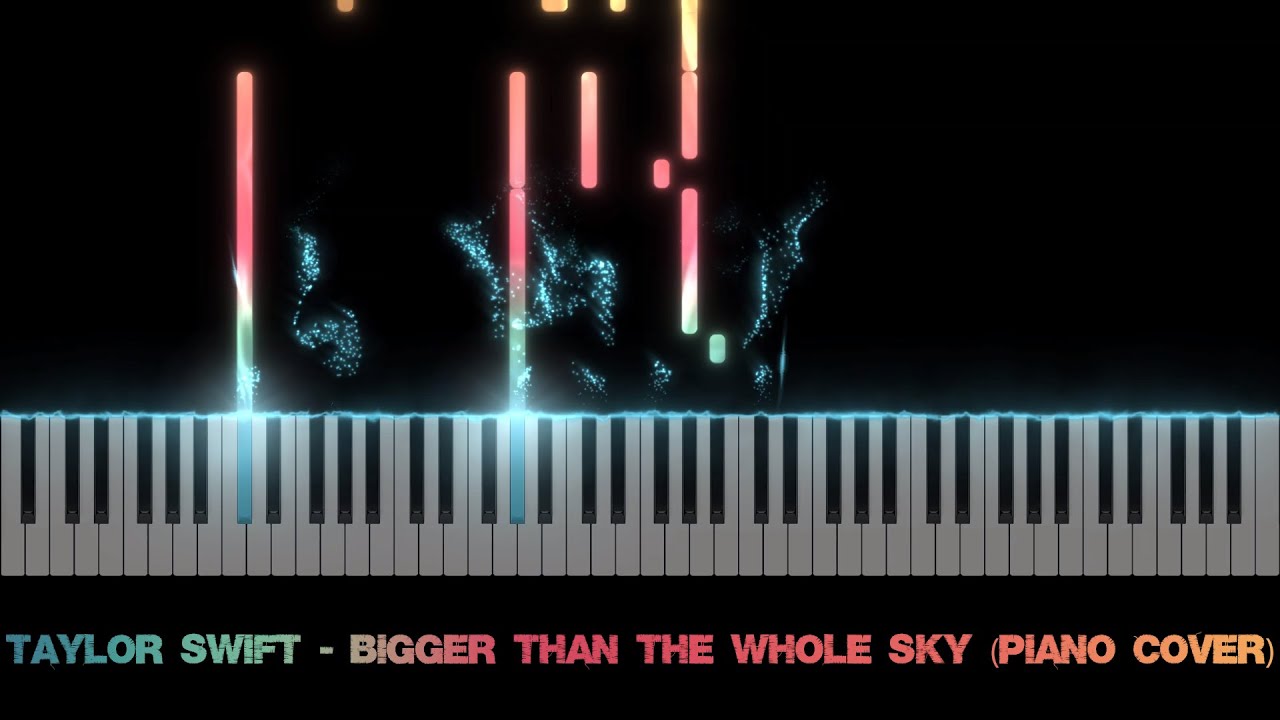 Taylor Swift - Bigger Than The Whole Sky (Piano Cover)