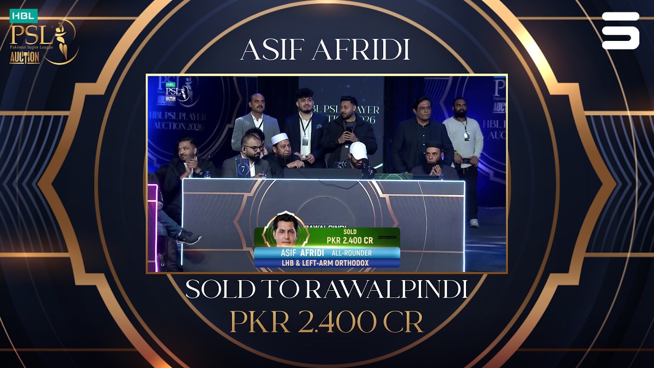Rawalpindi Secure Asif Afridi 🔥 | HBL PSL 11 | MX1A