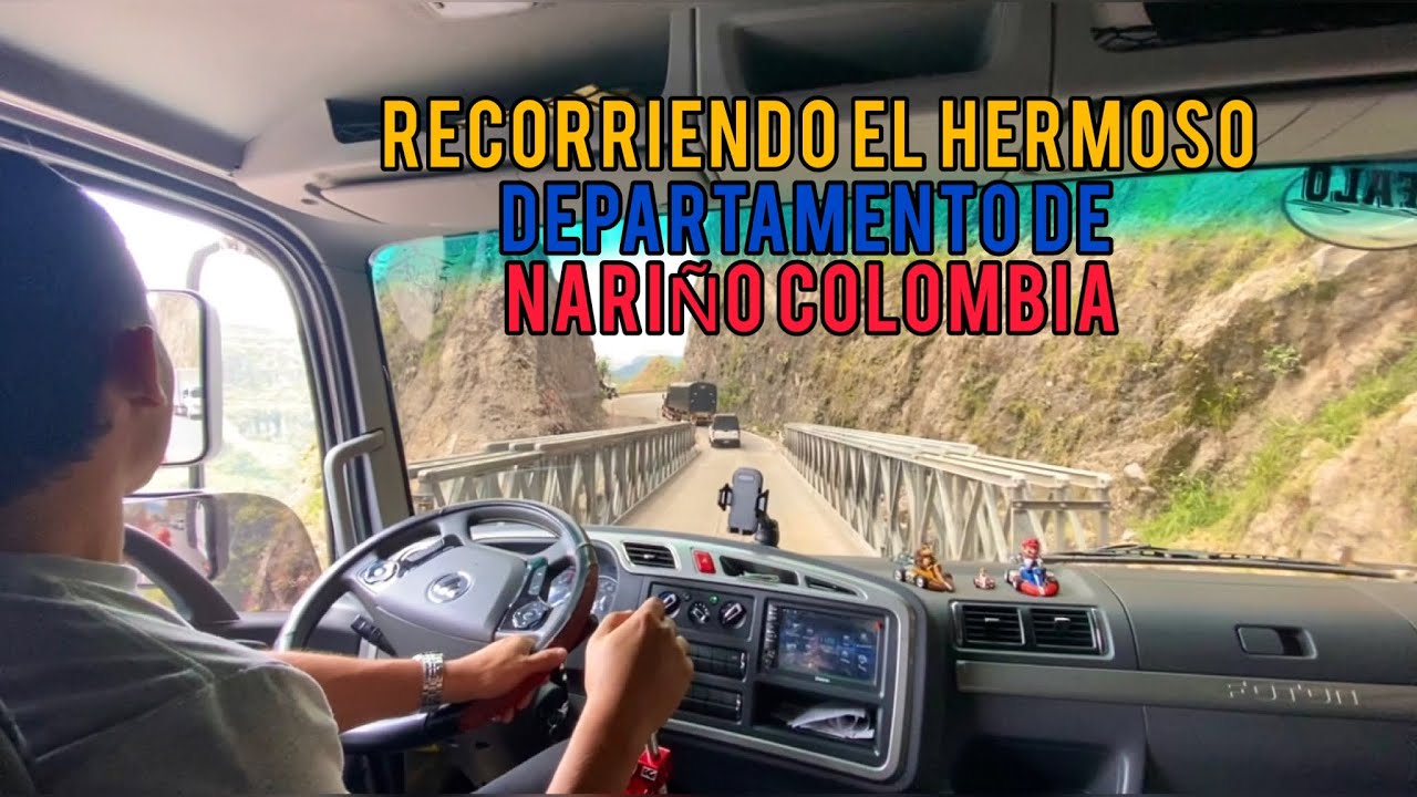 Bajando a Pasto cargados/ hermosos paisajes🇨🇴