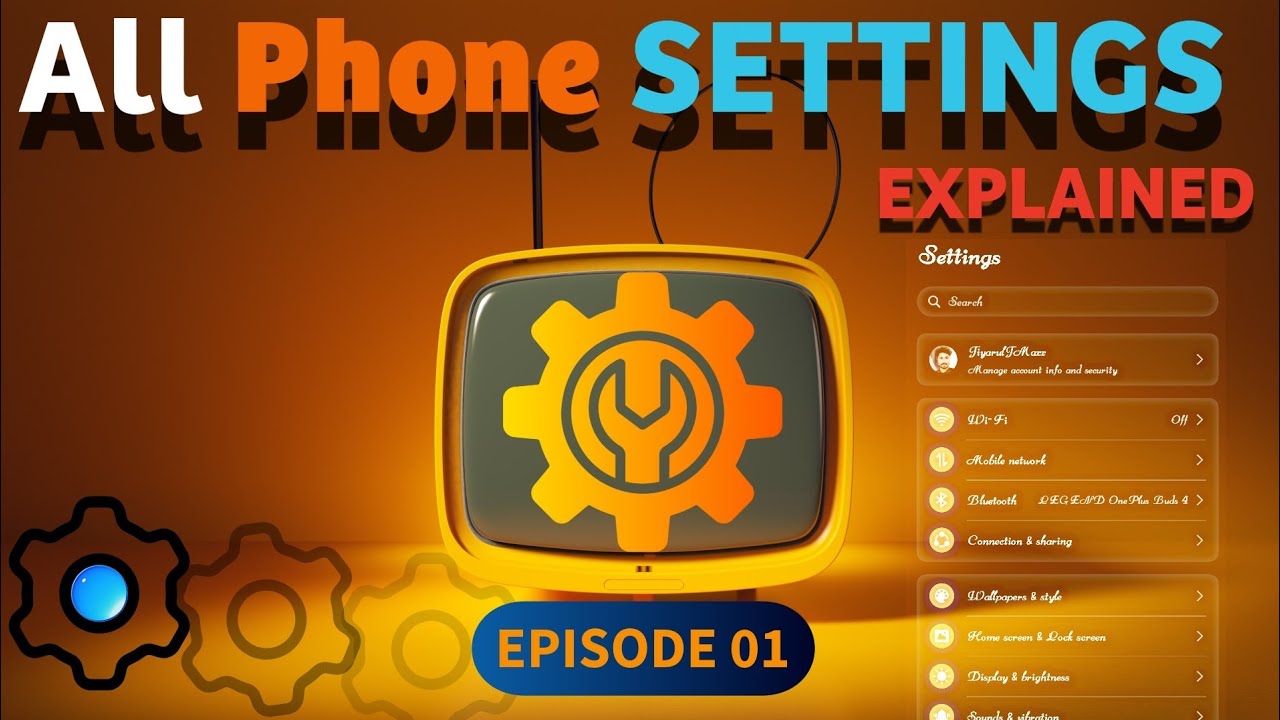 Phone Settings Explained – WiFi, Mobile Network, VPN & Hotspot (Episode 1)