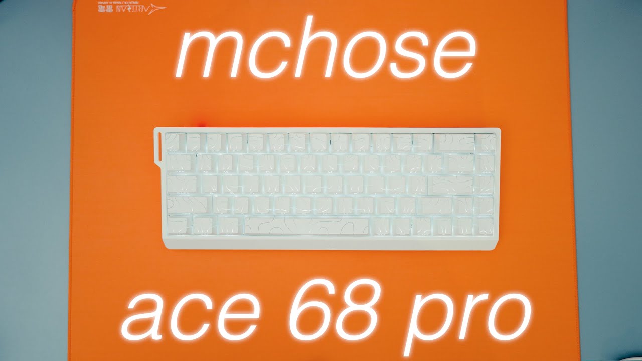 MCHOSE Ace 68 Pro Review (Wooting Killer? vs. Wooting 80HE)