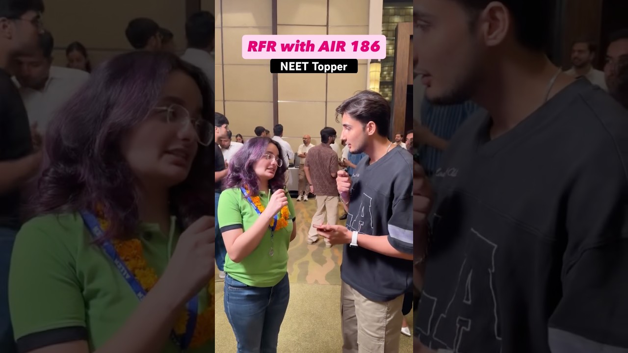Rapid Fire Round with NEET Topper: AIR 186 NEET 2026 🔥 | NEET Results #NEET #interview #motivation