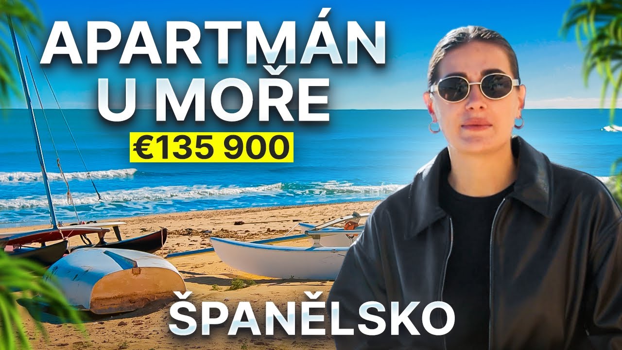 Apartmán přímo u moře ve Španělsku 🇪🇸 | Apartmán 2+kk v Torrevieja (La Mata)