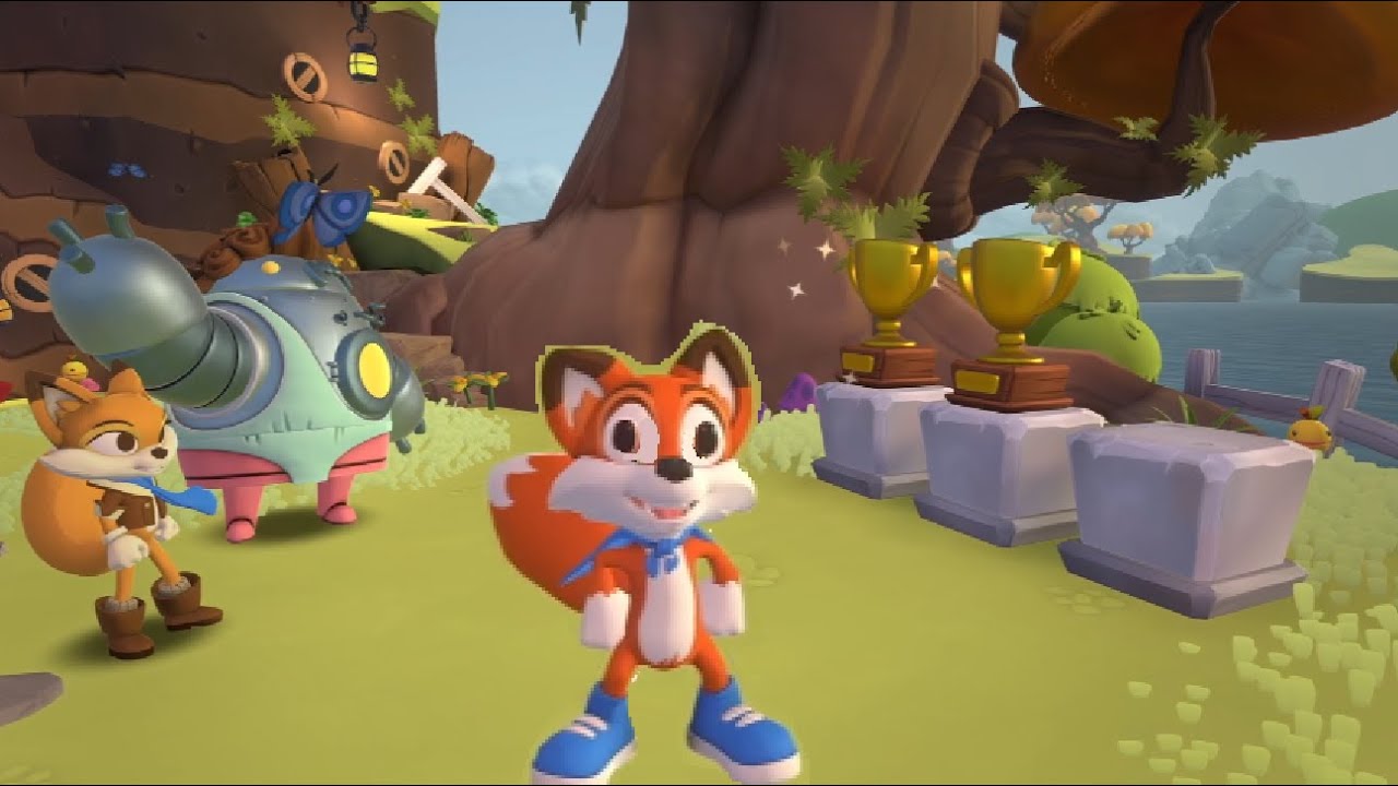 Training to be a guardian with ease In Super Luckys Tale!